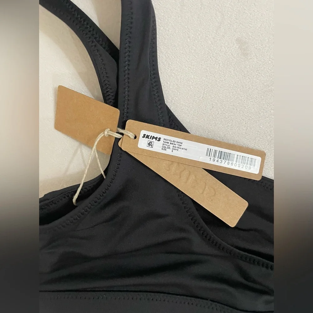 SKIMS SET NWT Black Bikini Swimsuit Size S